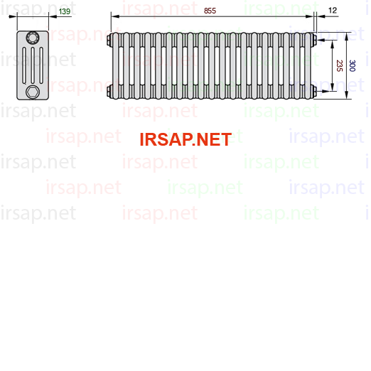 Радиатор IRSAP Tesi 40300/19 T02 CL 01